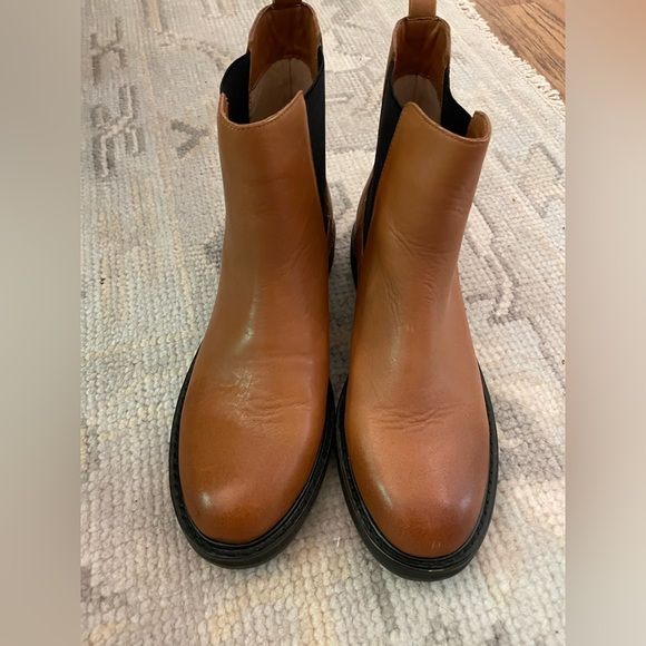 J Crew Leather Pull on boots - Picture 3 of 7